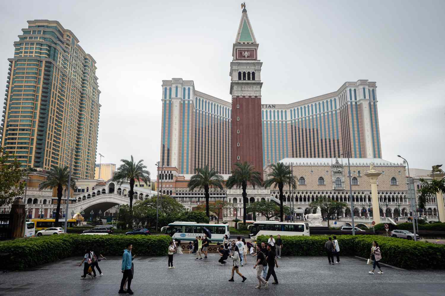 The Venetian casino resort, operated by Sands China Ltd., a unit of Las Vegas Sands Corp., along the Cotai strip in Macau, China, on May 2, 2024
