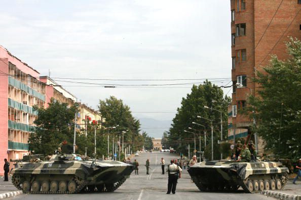 Russian tanks