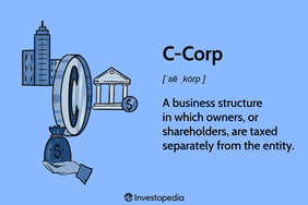 C-Corp: A business structure in which owners, or shareholders, are taxed separately from the entity.