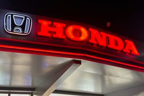 A Honda dealership sign in England in November. 
