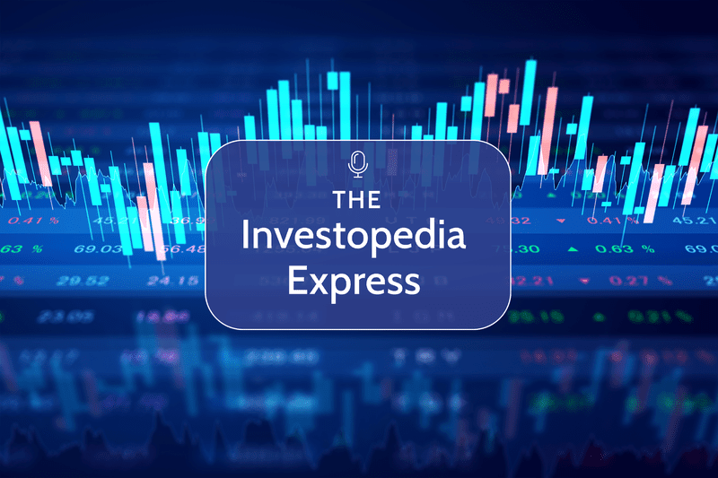 Image of a stock market chart 