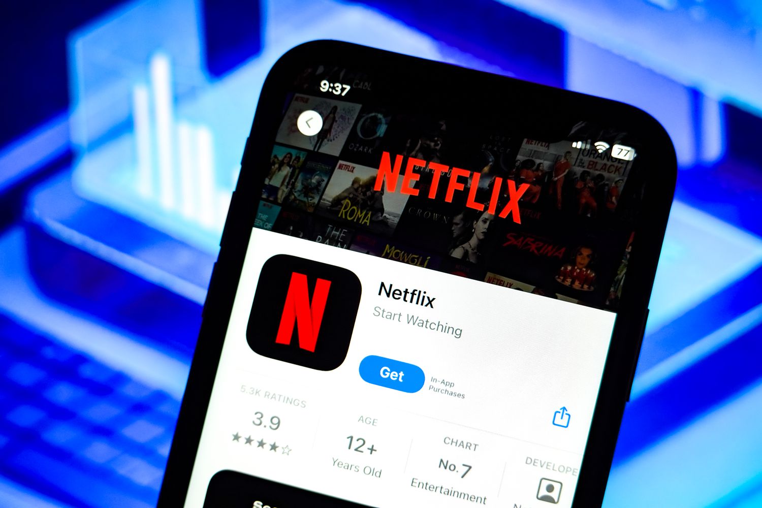 Netflix app logo
