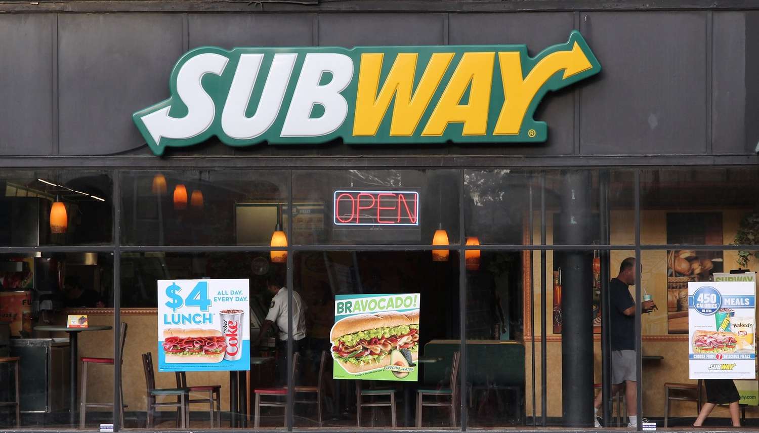 Subway sandwich shop