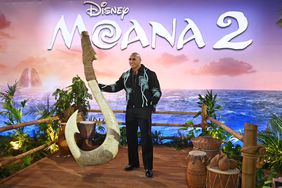 Dwayne 'The Rock' Johnson at the UK premiere of 'Moana 2' in London on Nov. 24. 