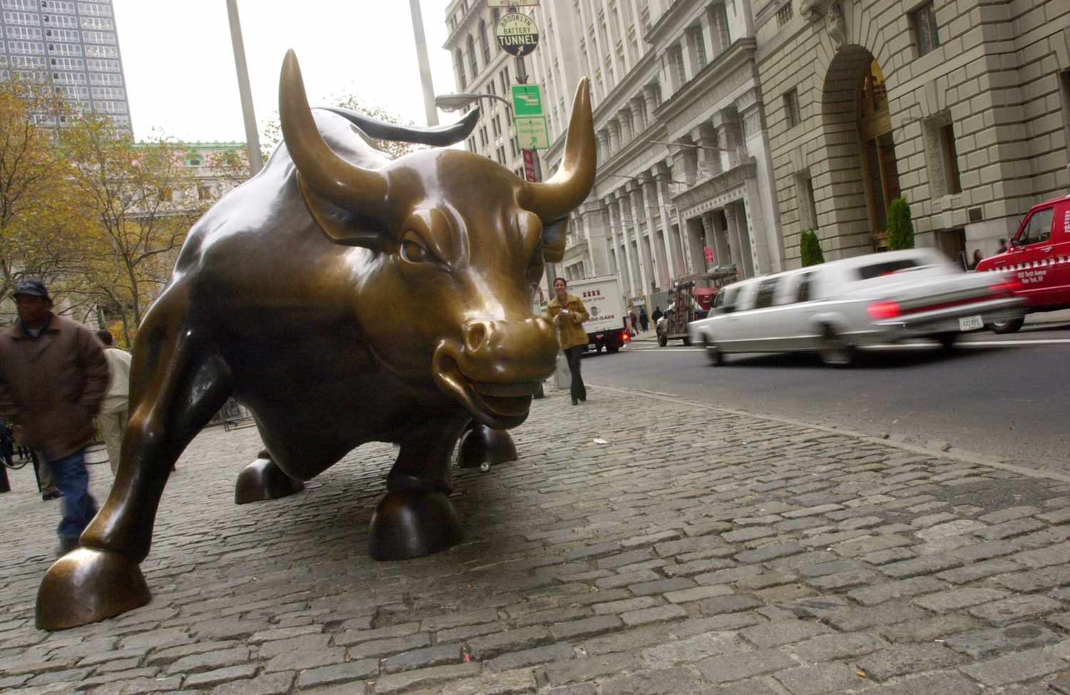 The Wall Street bull