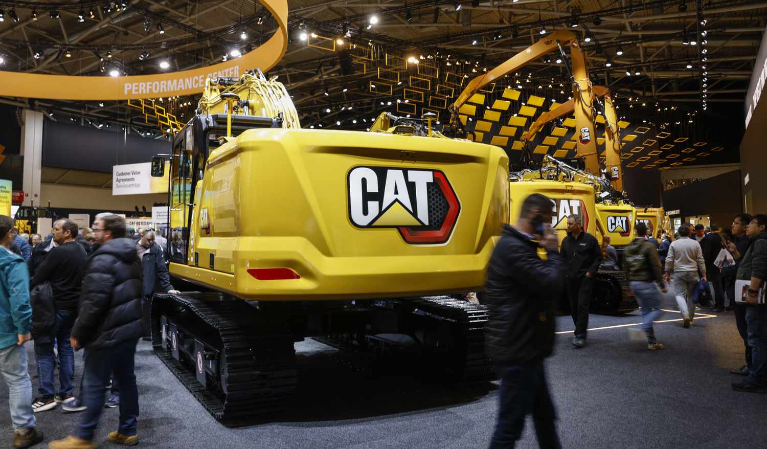 Caterpillar construction machinery