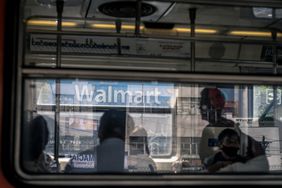 The exterior of a Walmart store in Mexico City on Friday. 