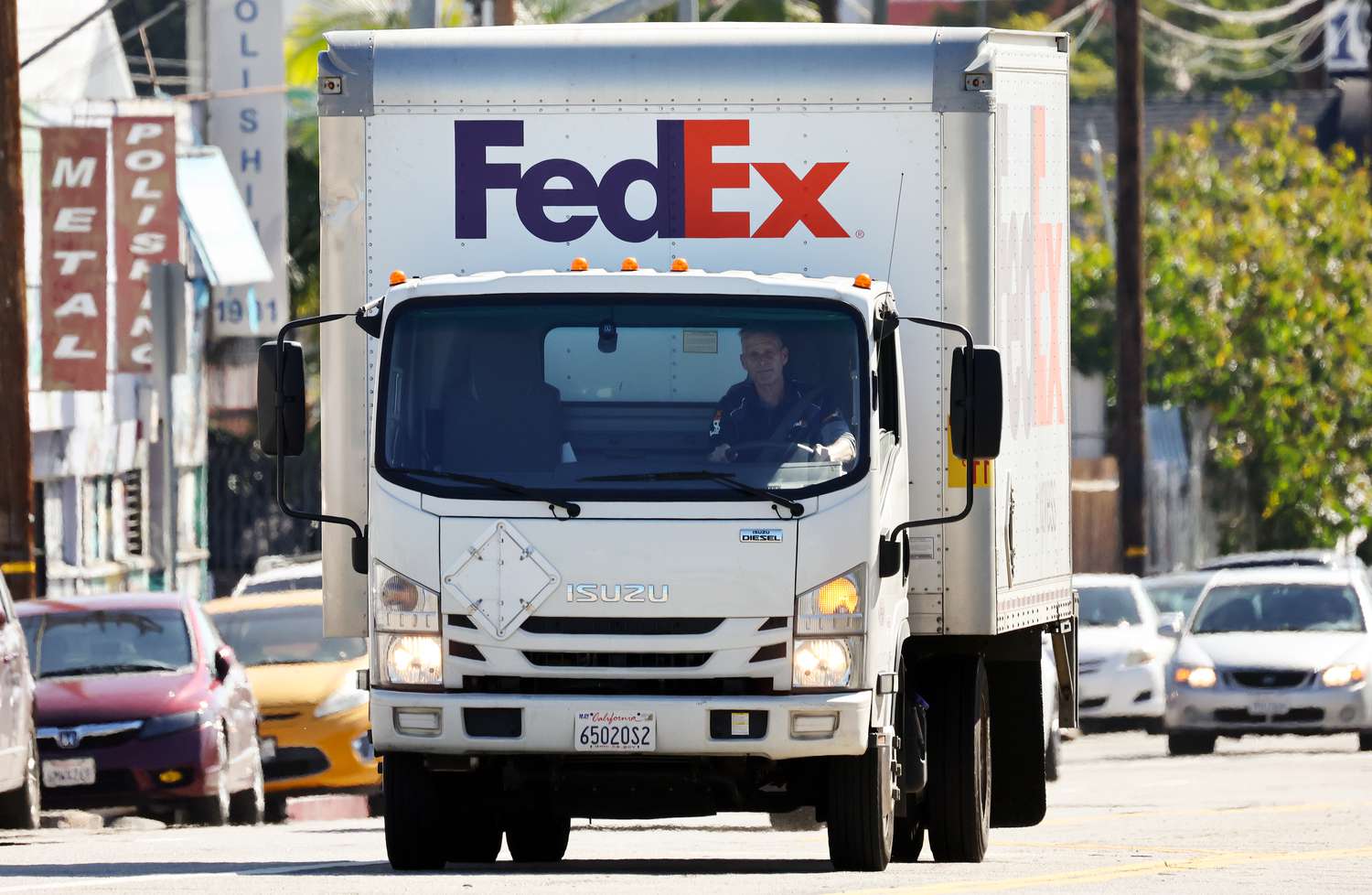 FedEx truck