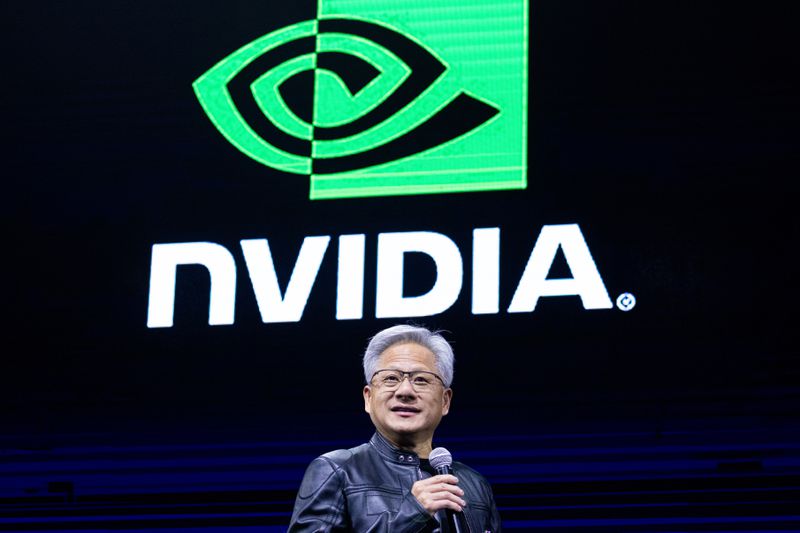 Jensen Huang, co-founder and chief executive officer of Nvidia.