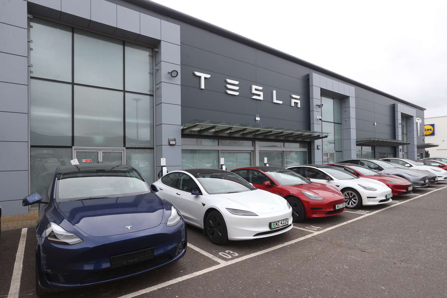Tesla dealership