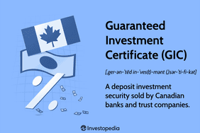Guaranteed Investment Certificate (GIC): A deposit investment security sold by Canadian banks and trust companies.