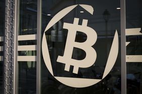 Bitcoin House in Paris, devoted to crypto currency. 