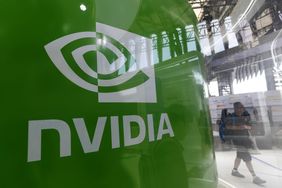 Visitors visit the NVIDIA booth at the 2024 Bund Conference in Shanghai, China, September 5, 2024