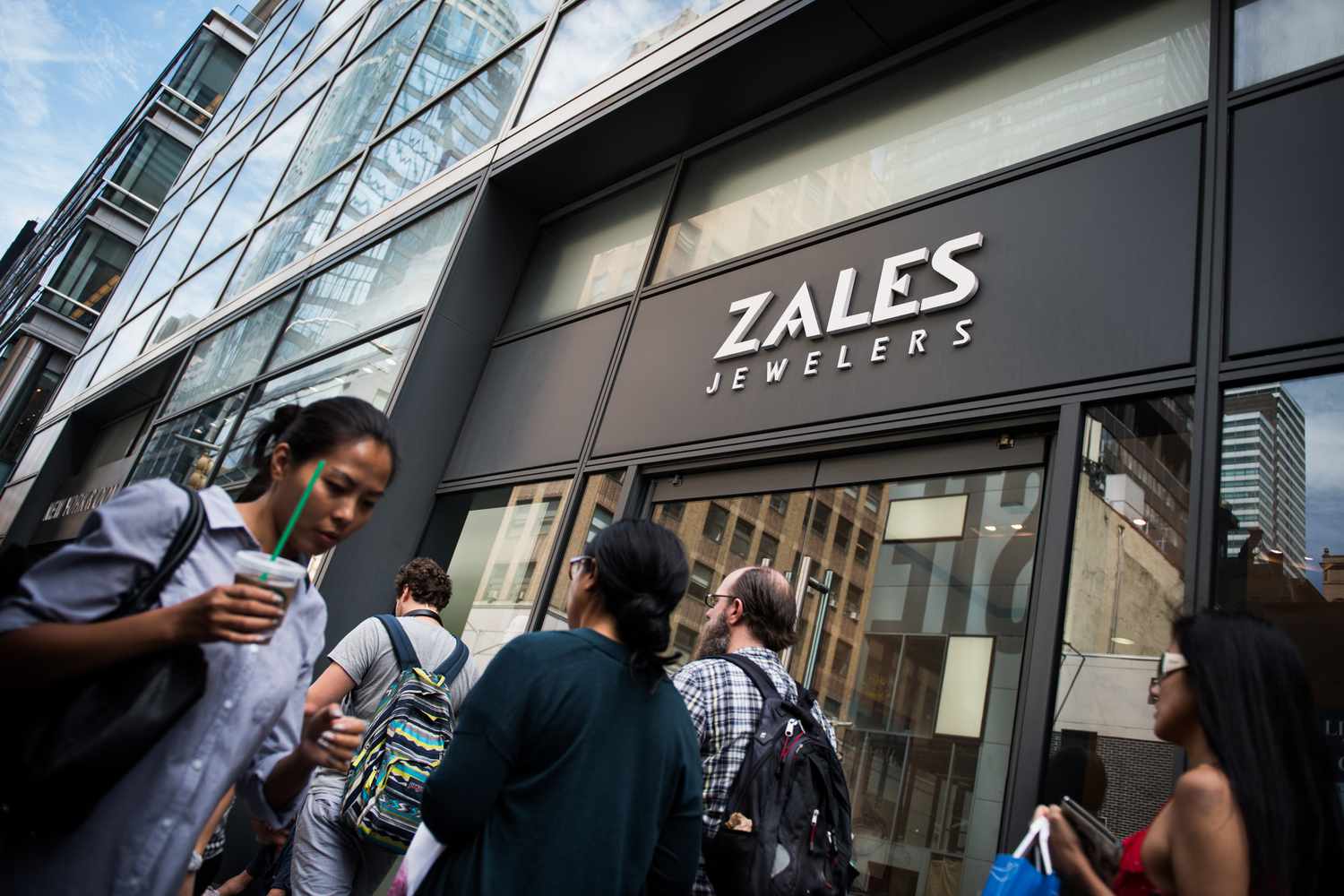 A Zales Jewelers store, owned by Signet, in New York. 