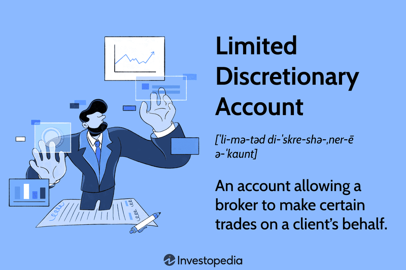 Limited Discretionary Account: An account allowing a broker to make certain trades on a clientâs behalf.