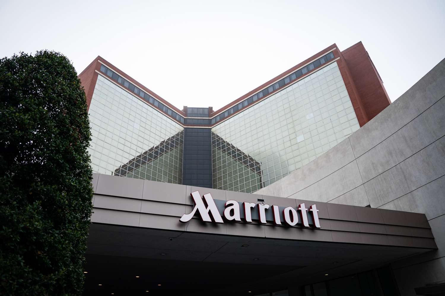 A Marriott hotel in Little Rock, Arkansas