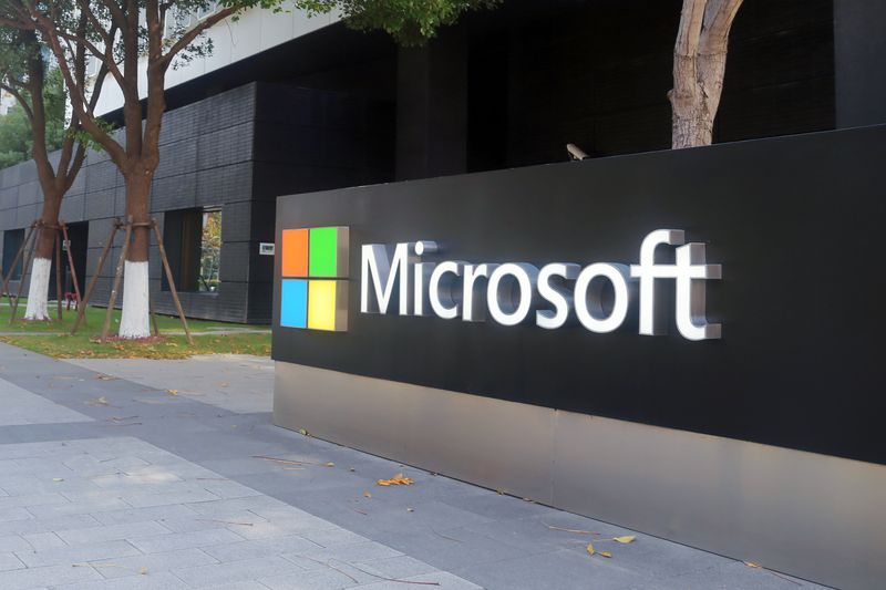Microsoft sign