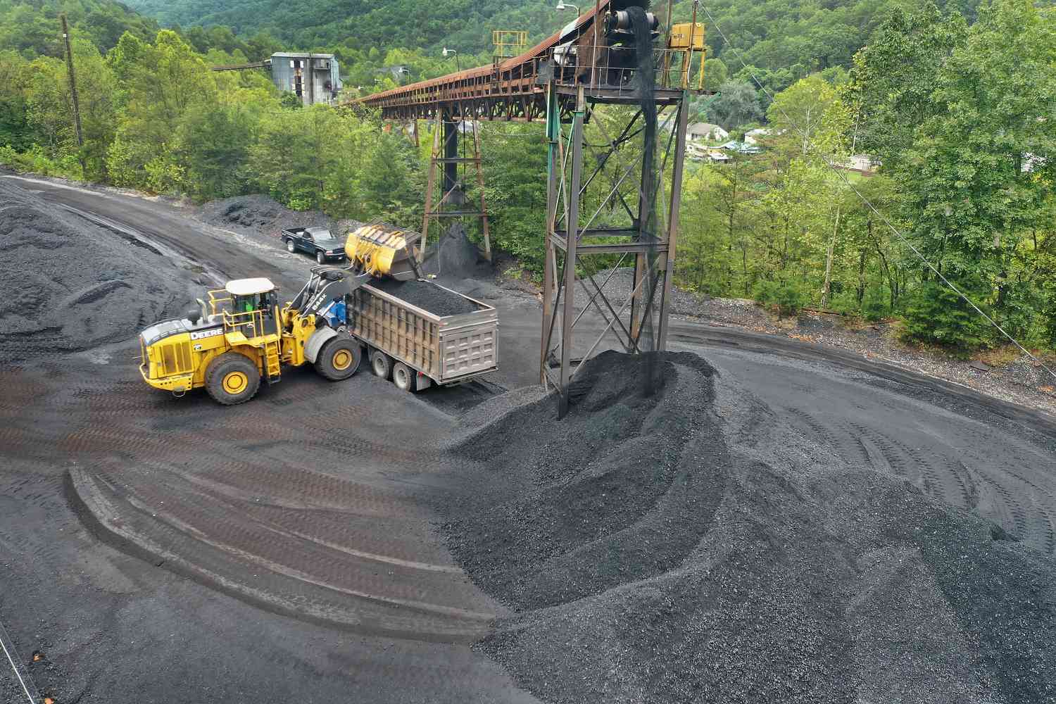 Coal mine in eastern Kentucky