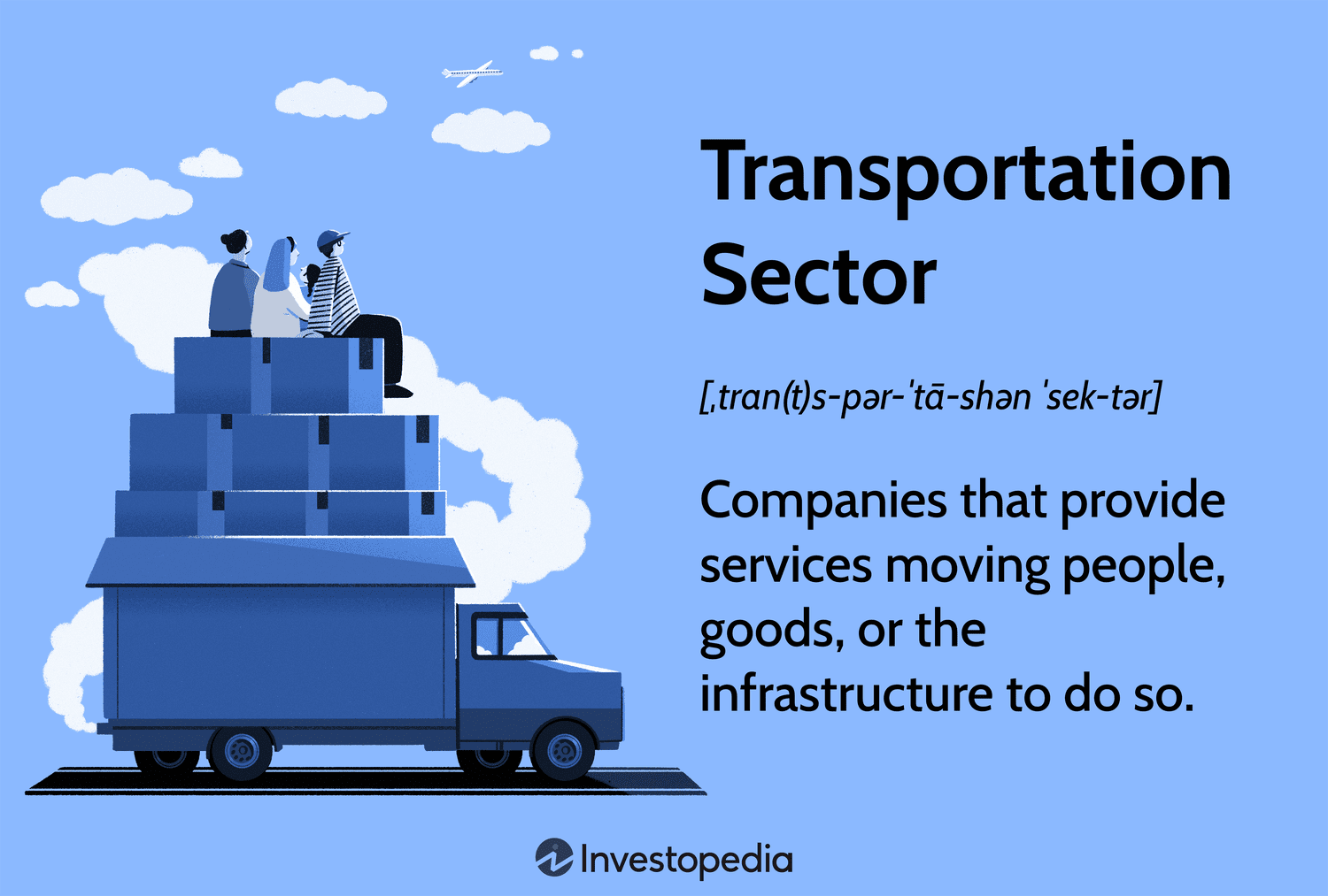 Transportation Sector: Companies that provide services moving people, goods, or the infrastructure to do so.