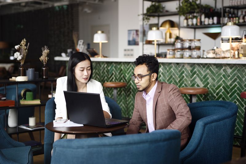 Young adults review their life insurance options.