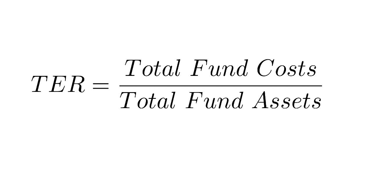 TER = total fund costs/total fund assets