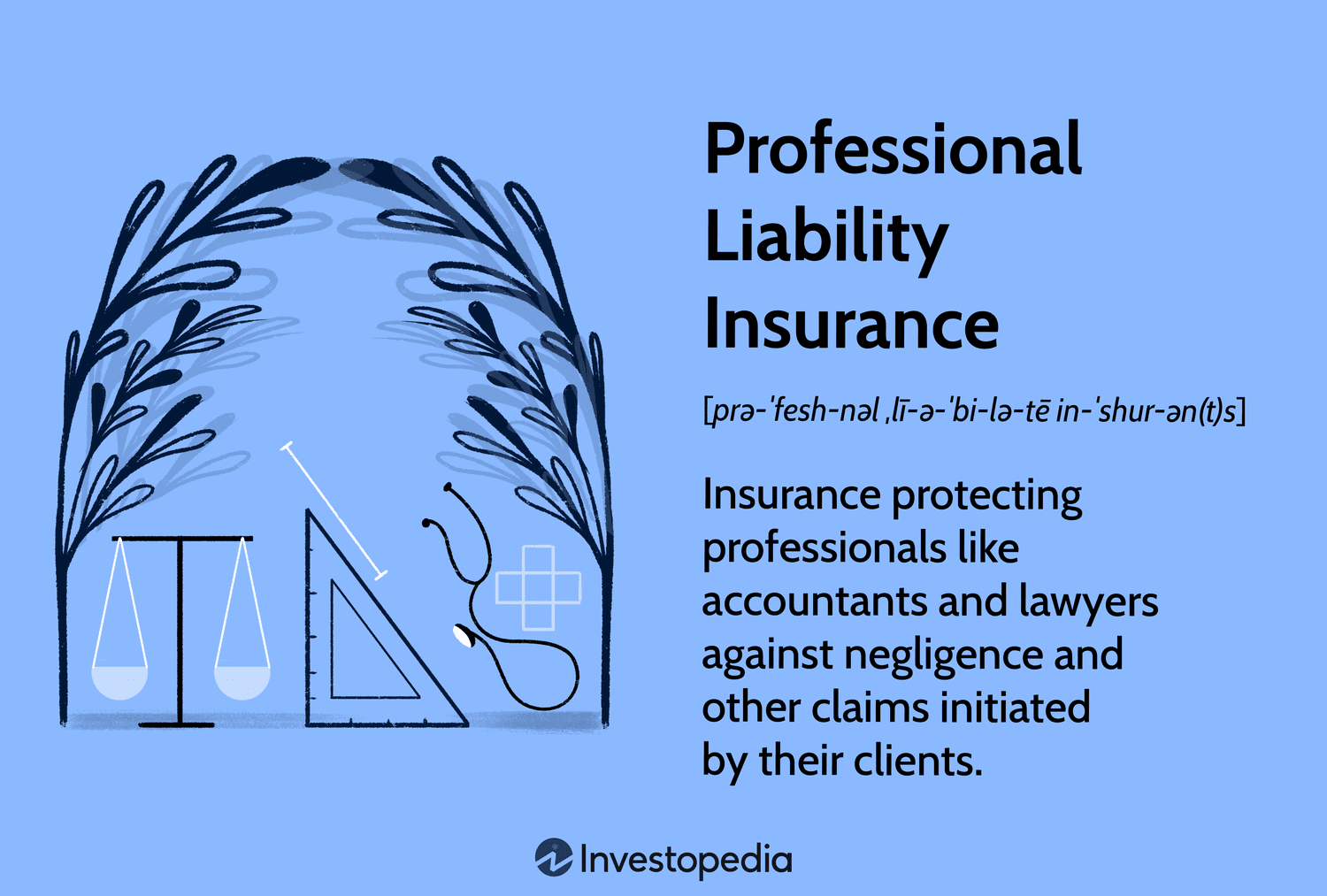 Professional Liability Insurance: Insurance protecting professionals like accountants and lawyers against negligence and other claims initiated by their clients.