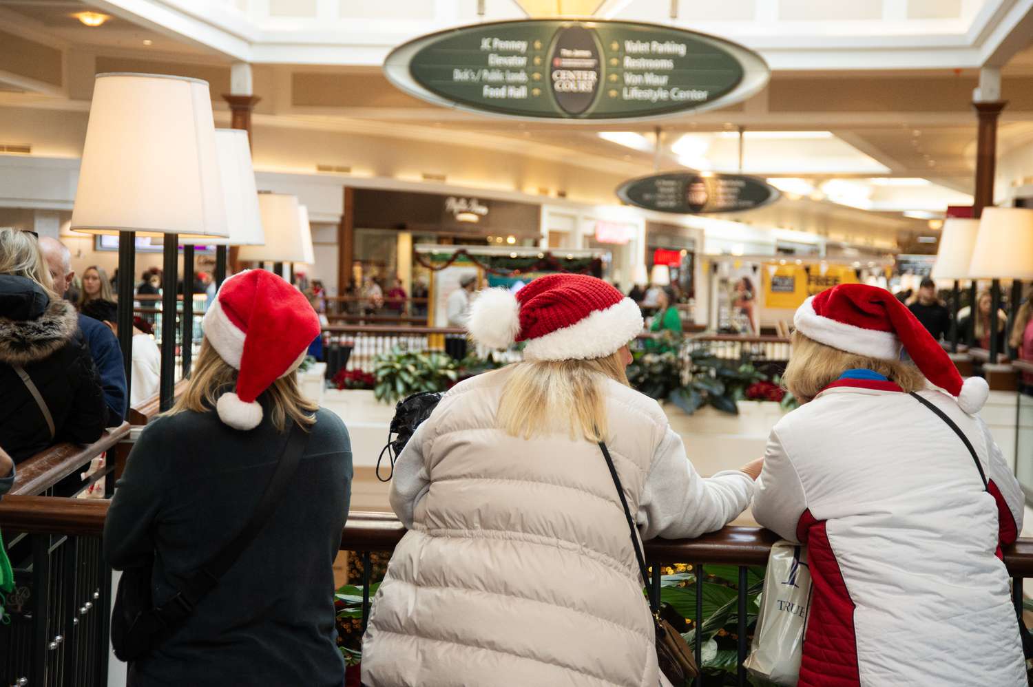 Shoppers at the Polaris Fashion Place mall on Black Friday in Columbus, Ohio, US, on Friday, Nov. 24, 2023. An estimated 182 million people are planning to shop from Thanksgiving Day through Cyber Monday, the most since 2017, according to the National Retail Federation.