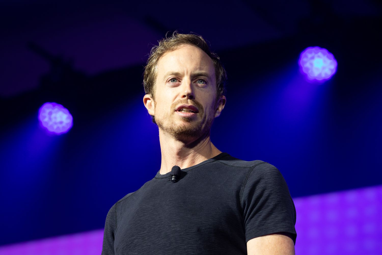 Erik Voorhees, founder and chief executive officer of ShapeShift AG, during the Permissionless II event in Austin, Texas, US, on Monday, Sept. 11, 2023.
