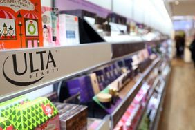 Ulta Beauty's logo in a shop. 