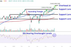 This image depicts the CRWD chart.