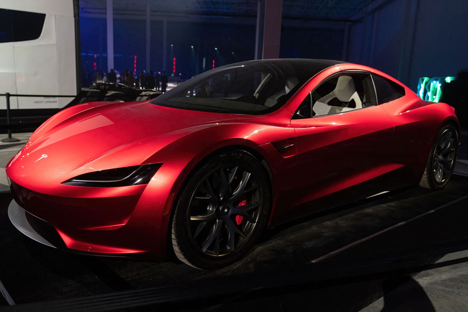The Tesla Roadster in Austin, Texas, in 2022. 