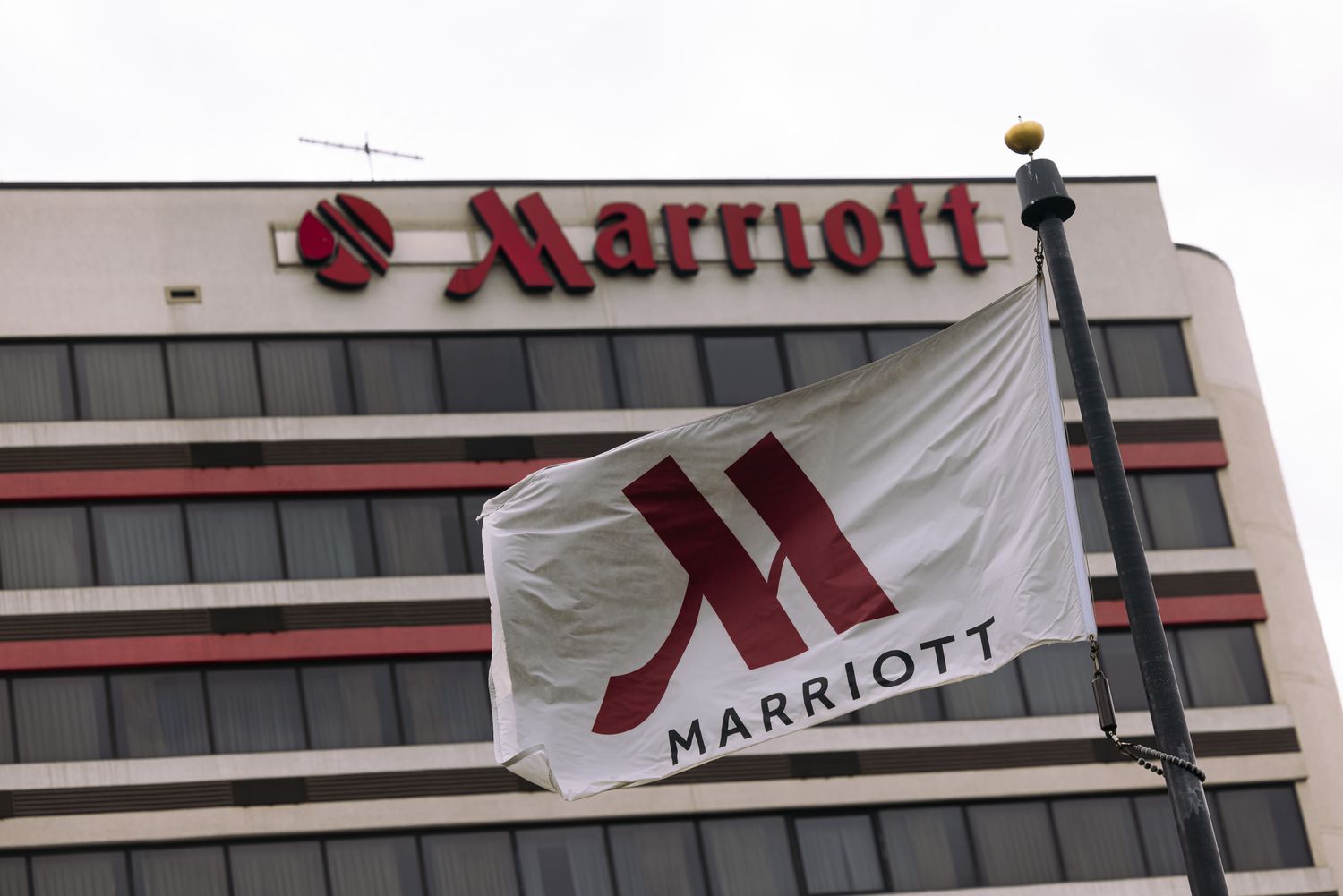 A Marriott hotel in Baltimore