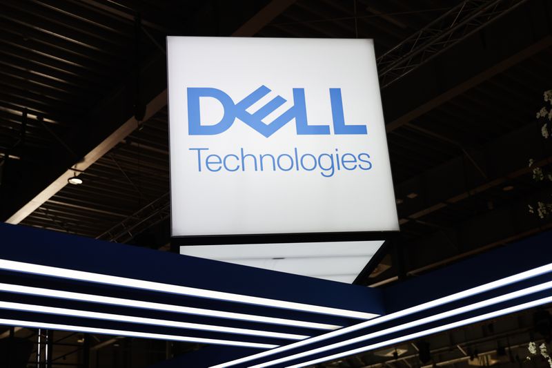 Dell logo is seen during Impact congress in Poznan, Poland