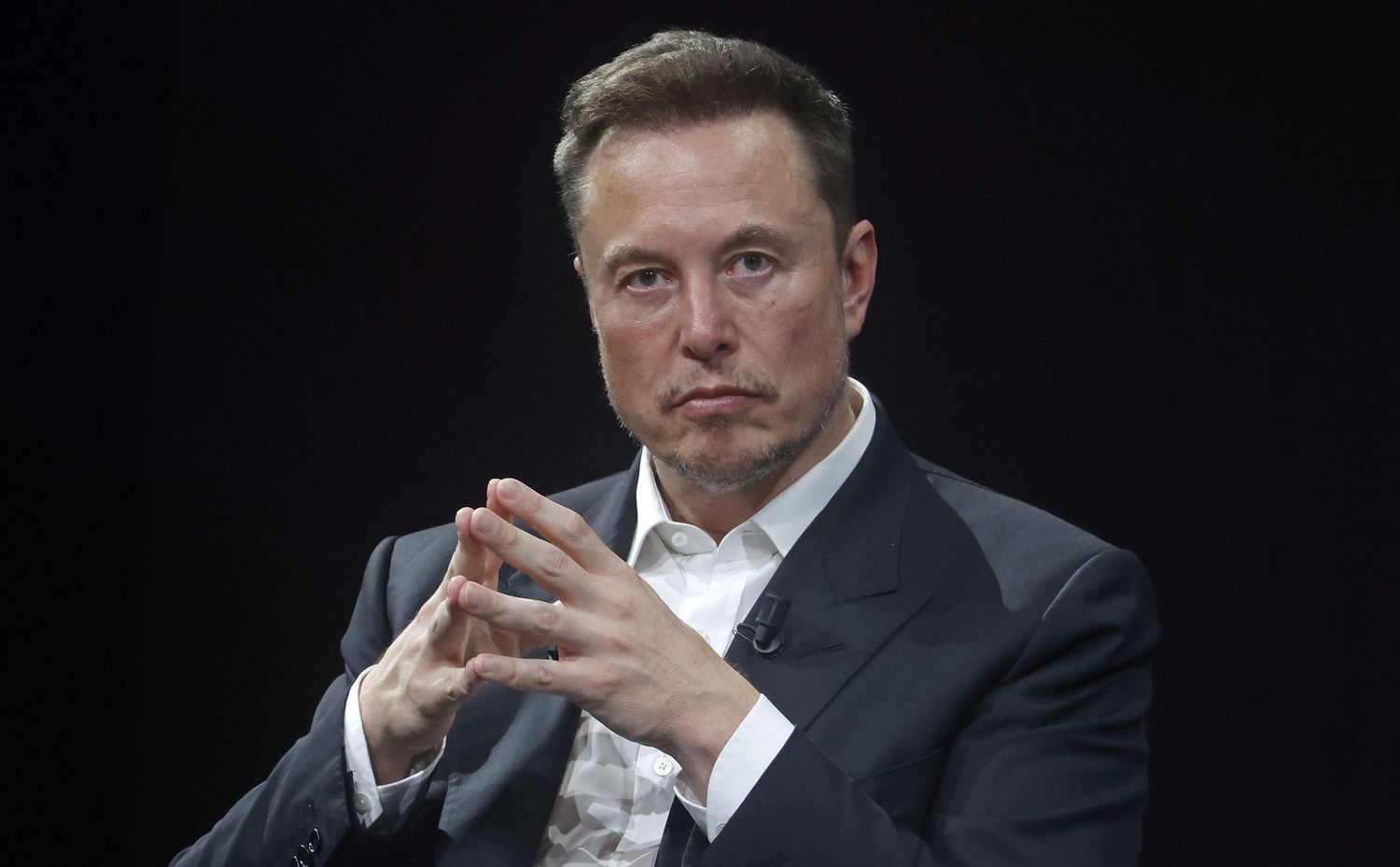 Elon Musk at an event.
