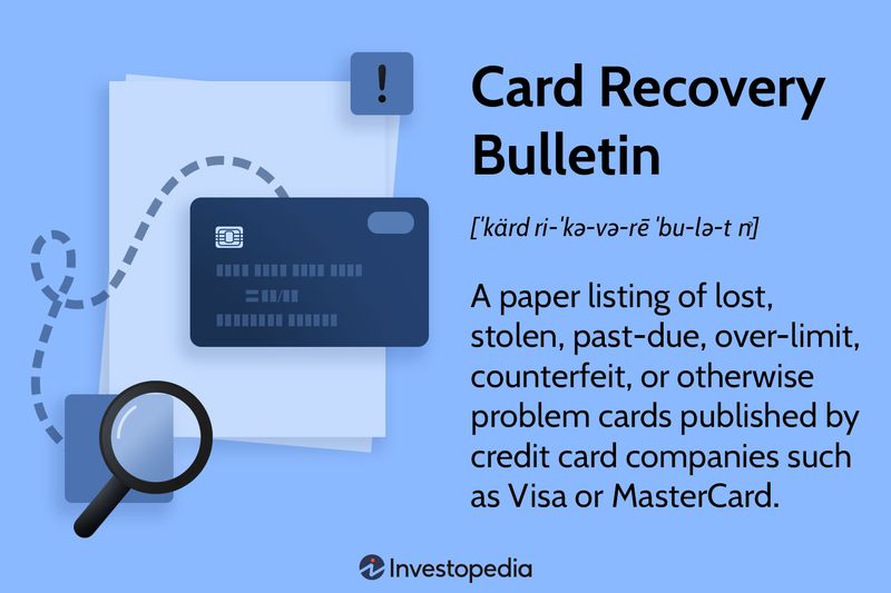 Card Recovery Bulletin