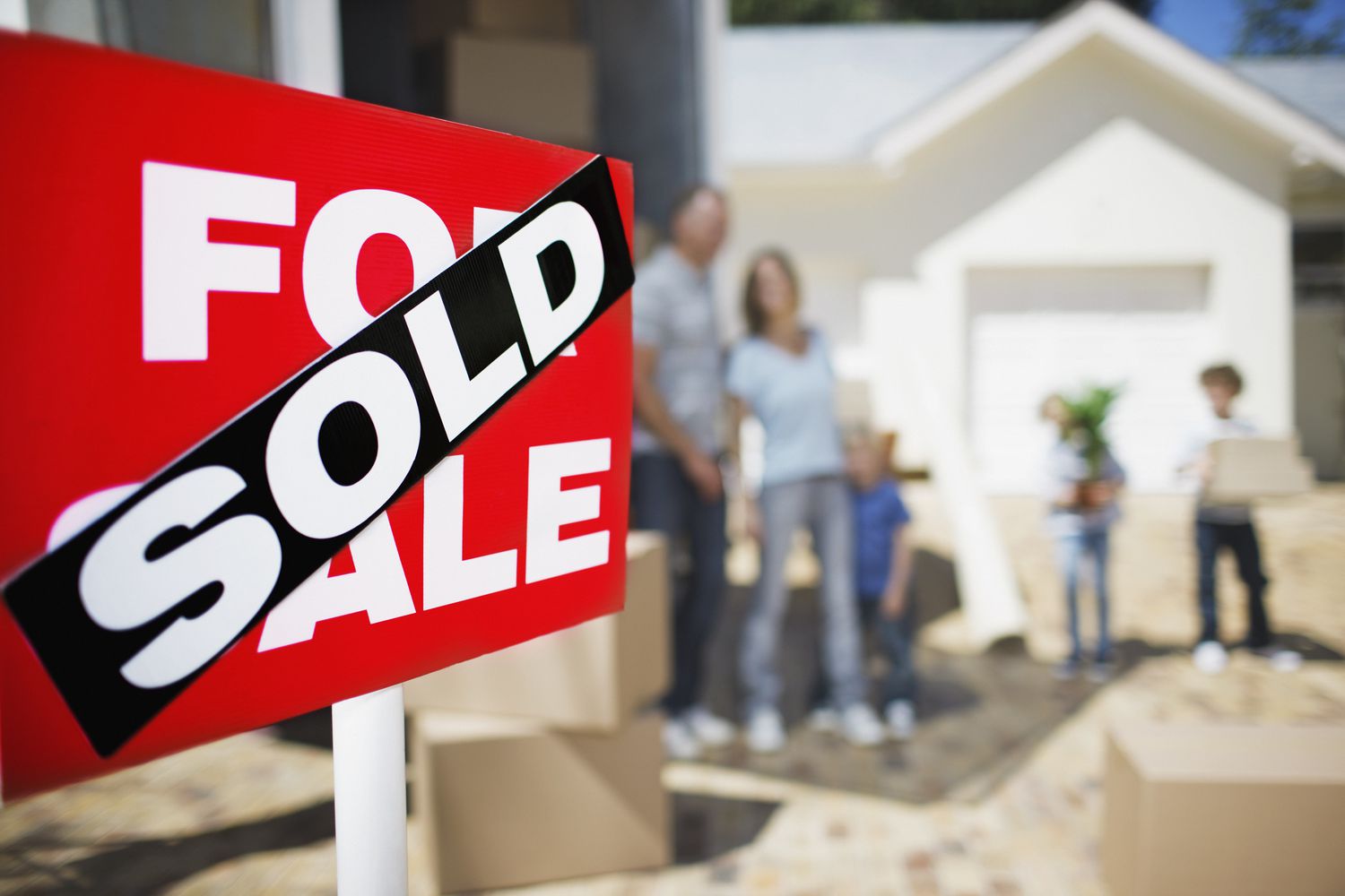 Sold sign