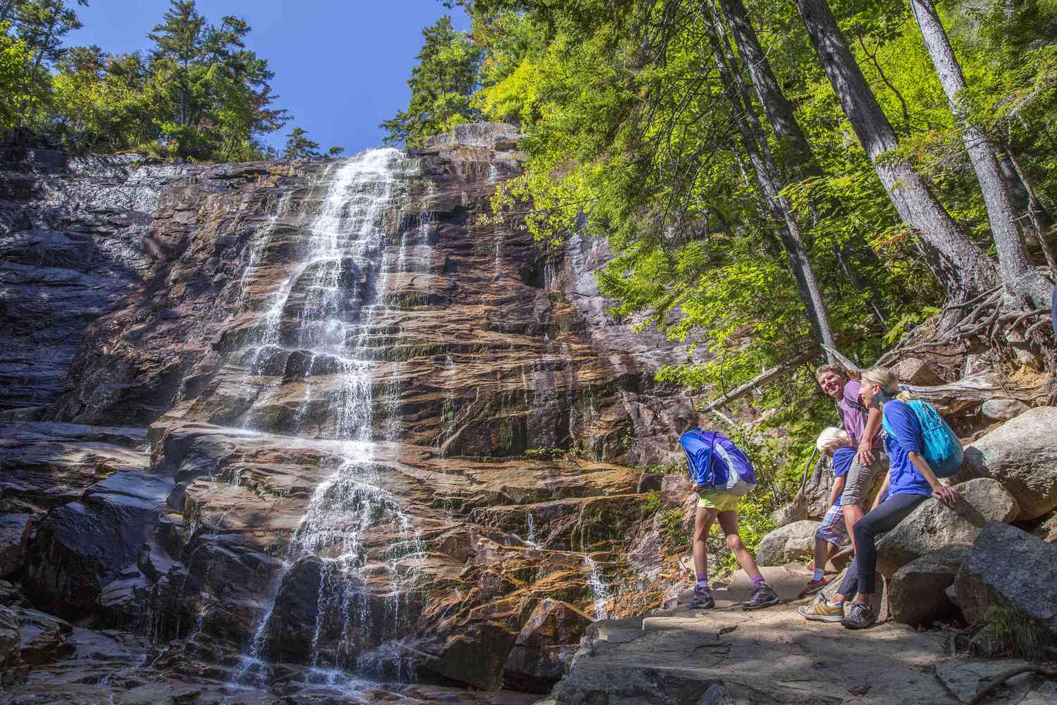 Arethusa Falls New Hampshire Waterfall
