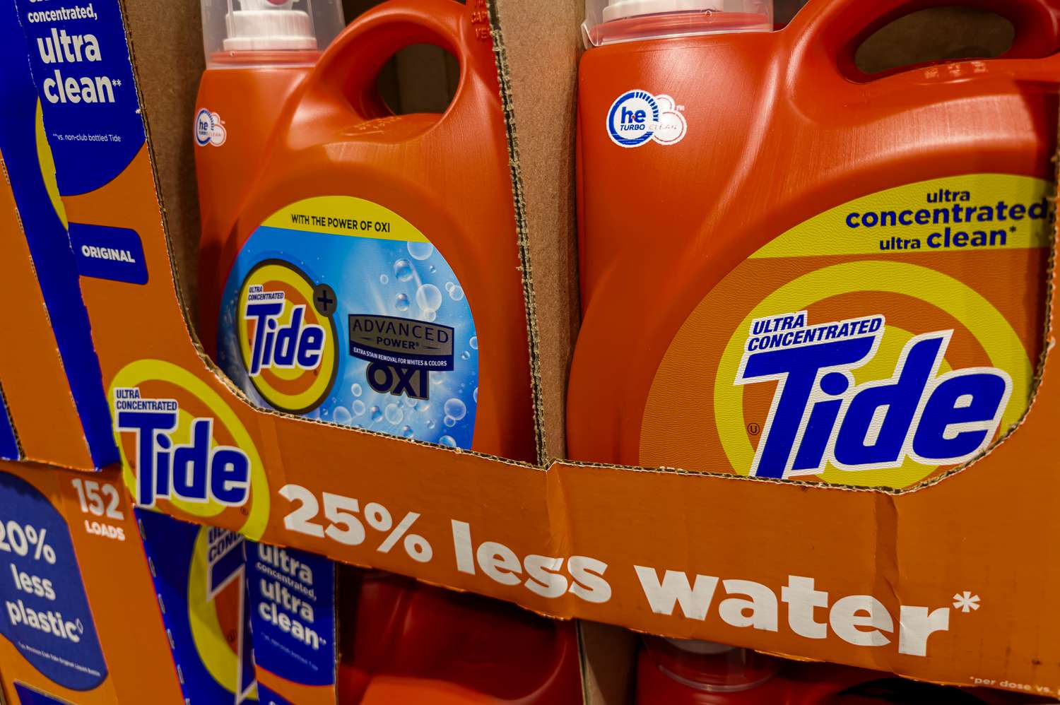 Proctor & Gamble Tide brand laundry detergent 