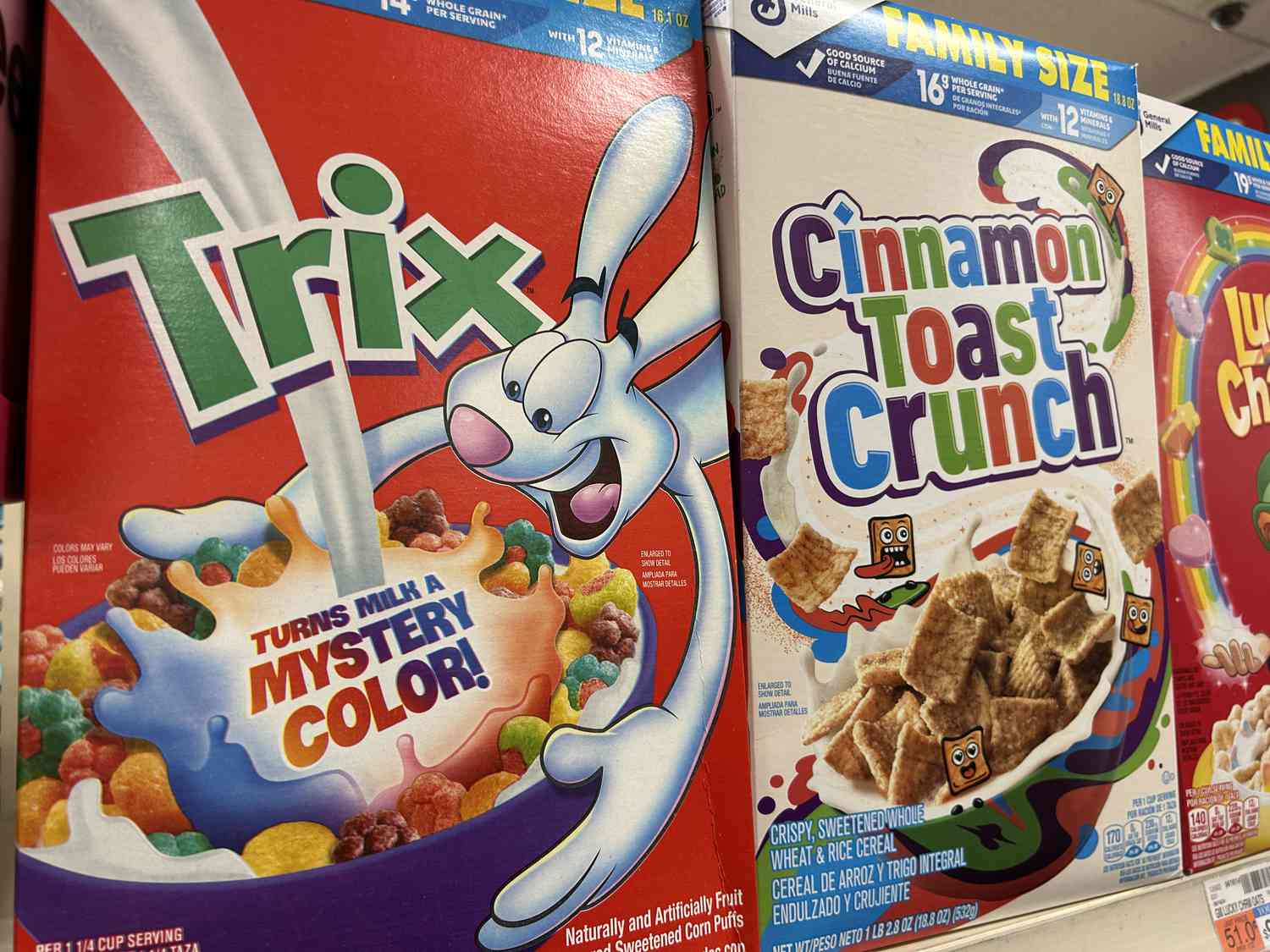 General Mills cereals