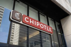 Outside a Chipotle restaurant in San Francisco in February. 