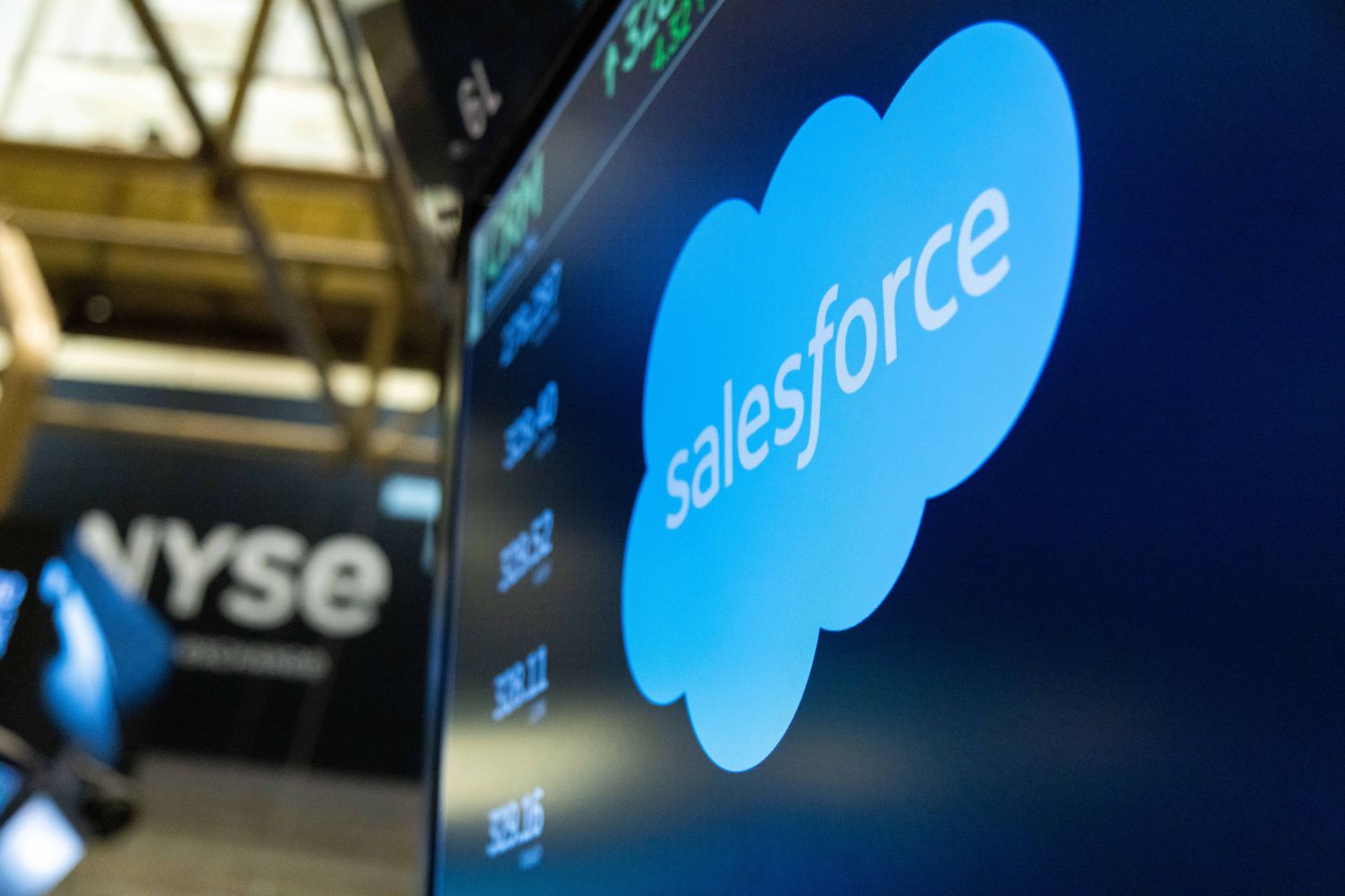 Salesforce Inc. sign