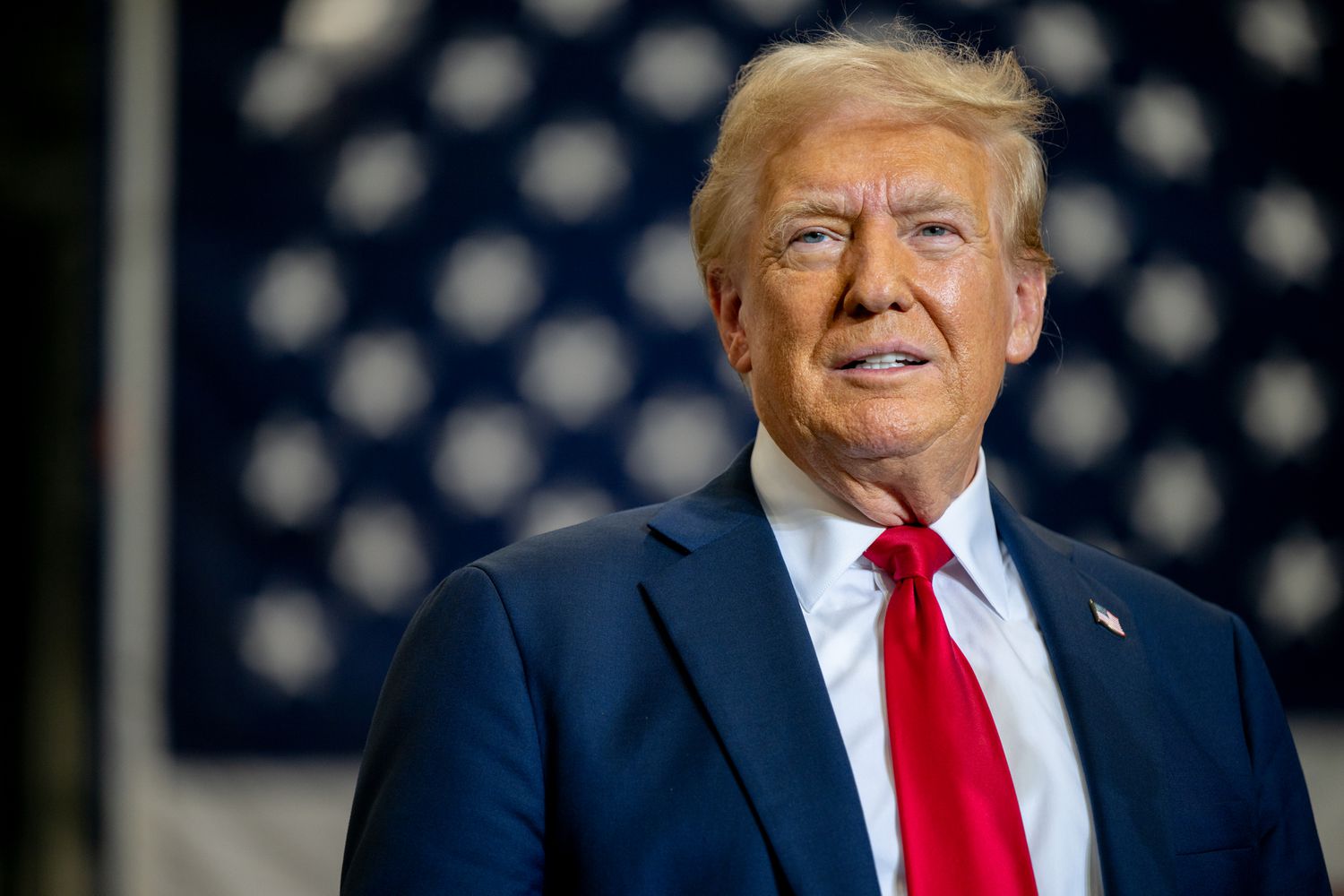 Former President Donald Trump in North Carolina on Sept. 25. 
