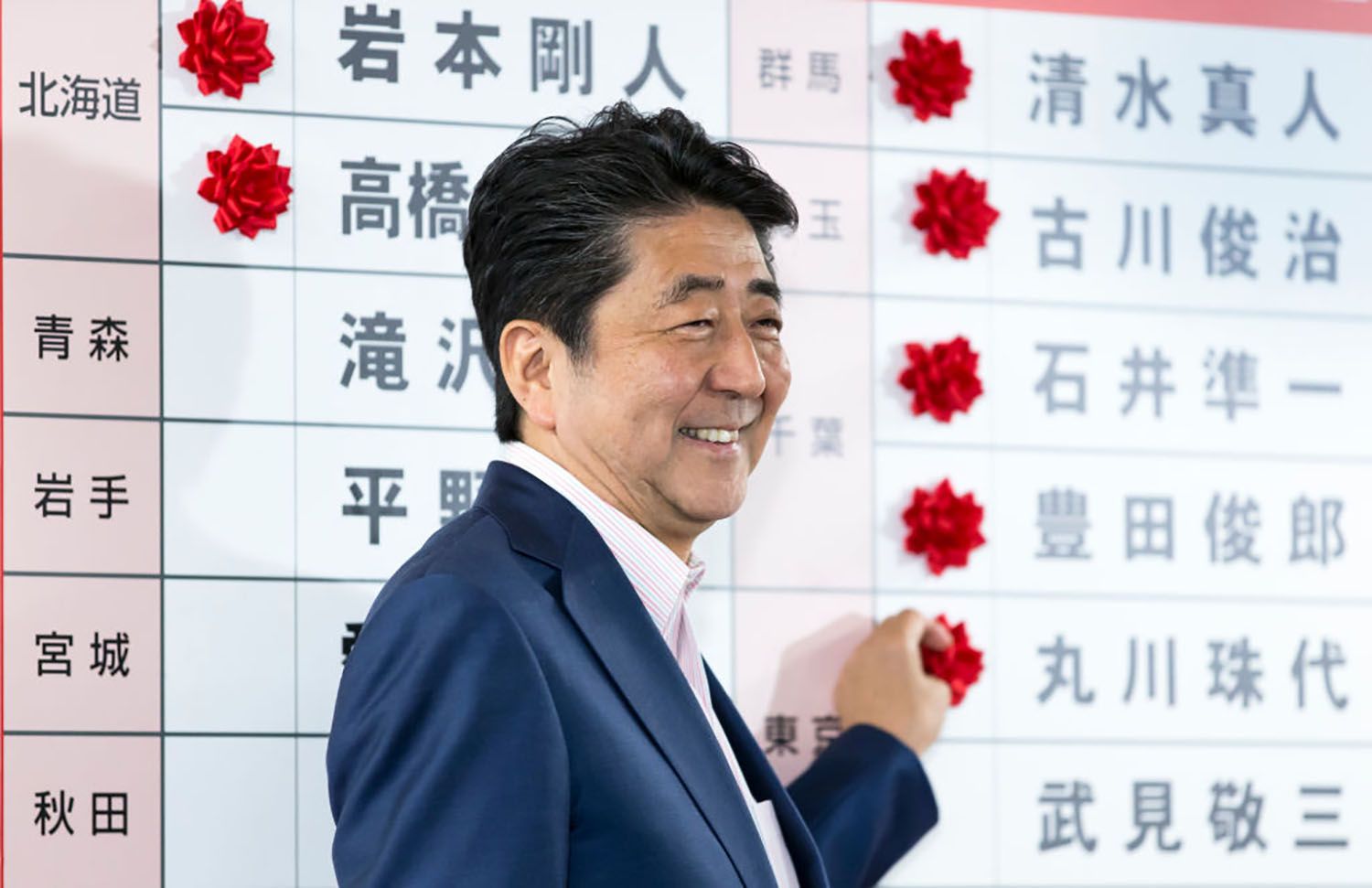 Japanese Prime Minister Shinzo Abe Announces Upper House Election Results