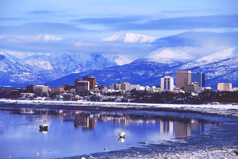 Anchorage, Alaska skyline