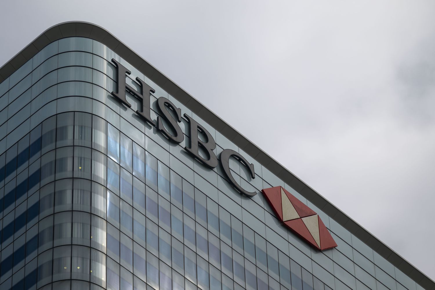 HSBC building in London