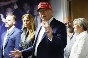 Former President Donald Trump in Florida on Tuesday. 