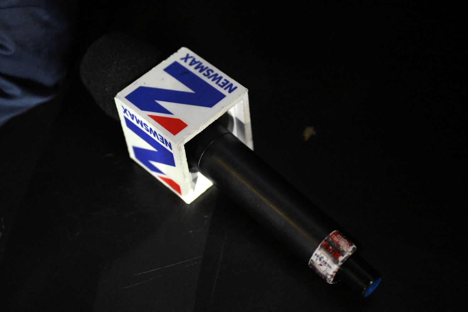 Newsmax microphone