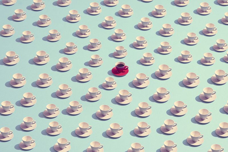 standing out from the crowd