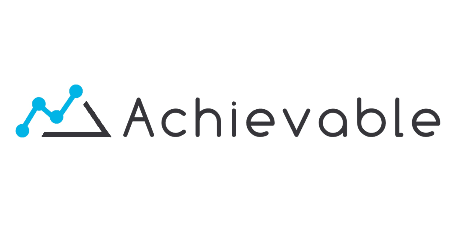 Image shows Achievable's logo against a white background. 