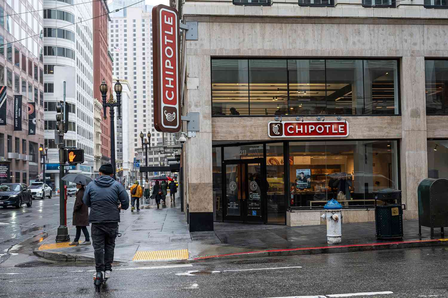 Chipotle restaurant in San Francisco